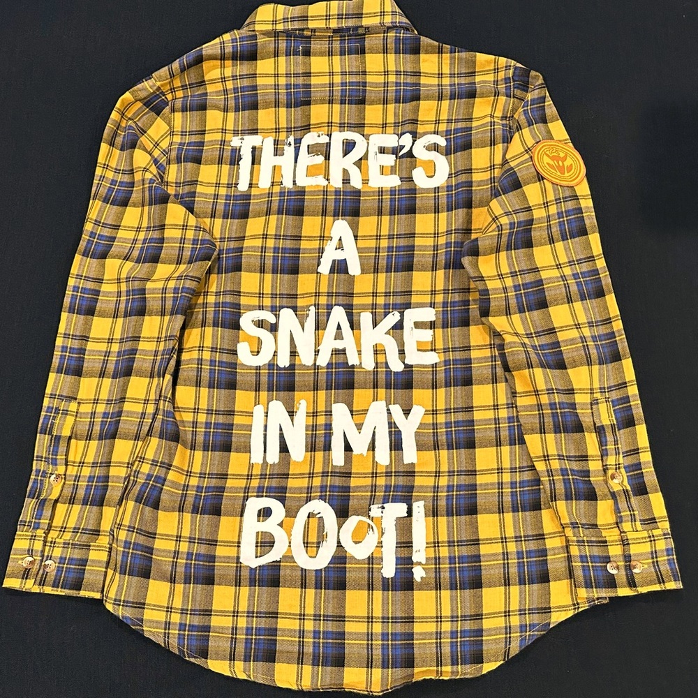 Woody Flannel Shirt for Adults by Cakeworthy – Toy Story 4 Disney